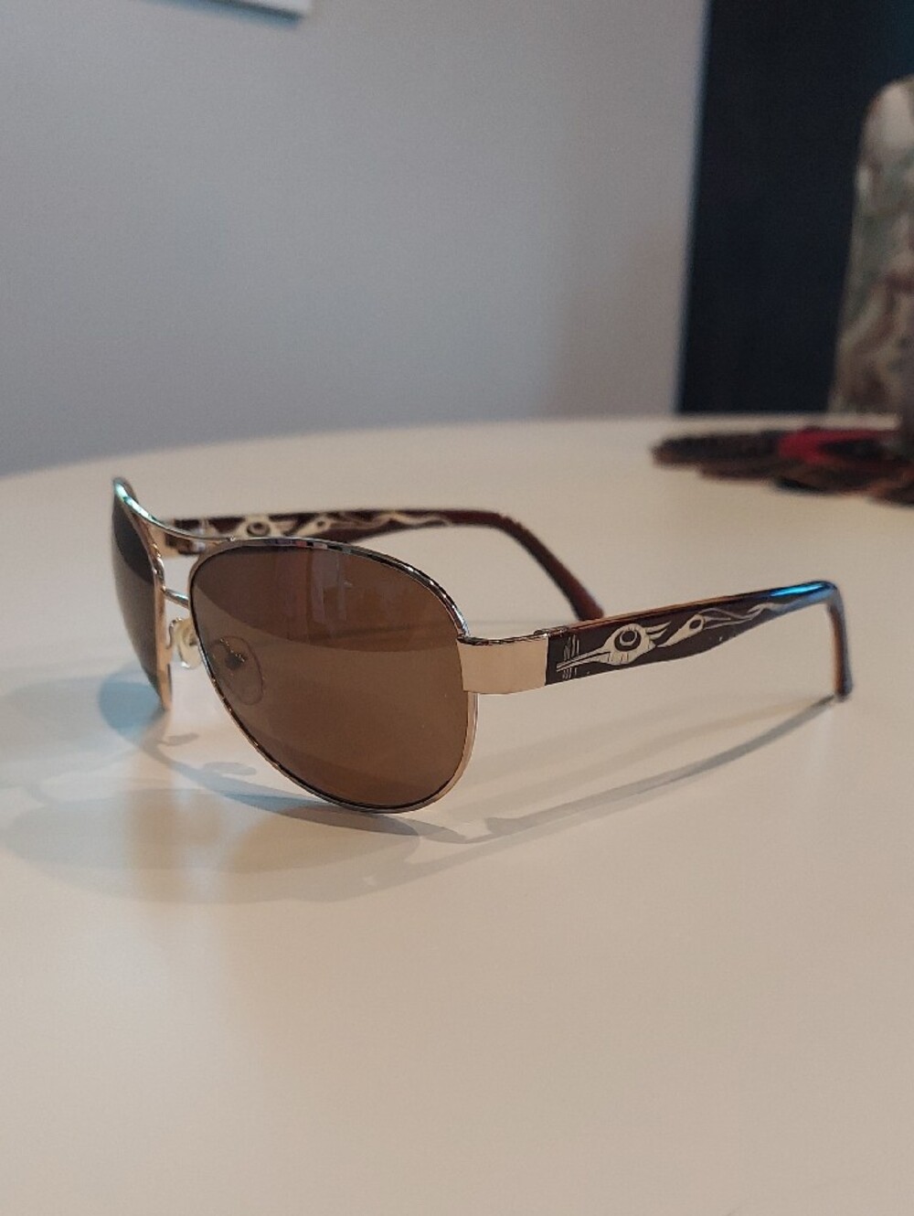 AYA Cameron Sunglasses Heron Design by Corrine Hunt - Picture 6 of 7